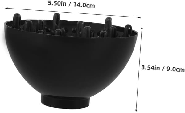 2 st hårtork diffusoröverdrag munstycksfäste för 4-4,8 cm munstycke plasthårblåsdiffusor lämplig
