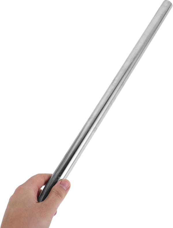 Mannekengerstatning Rustfri Stål Stang 50cm for Halvkropps Mannekengstativ Tilbehør