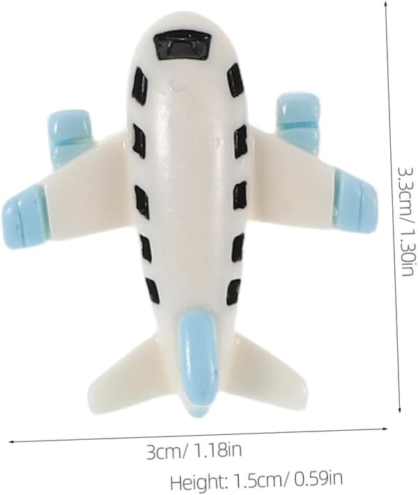 10 st dekorativa häftstift söta flygplan sol moln stjärndesign