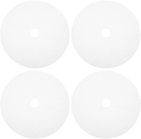 4 stk silikon dehydratorplater Mat tørketrommel mesh rund non-stick frukt dehydrator matter