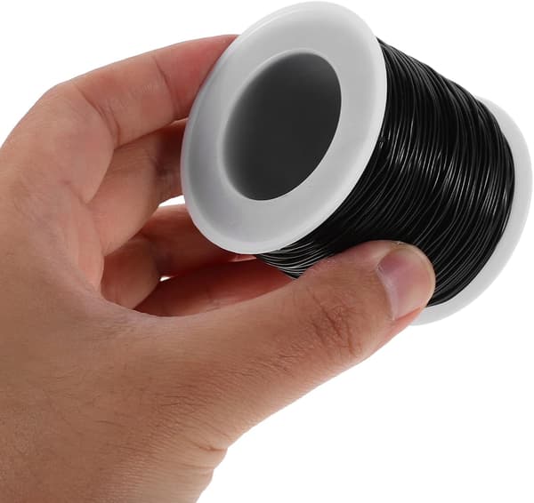2 ruller krystallperletau smykkesnor elastisk perletråd for armbåndlaging elastisk snor