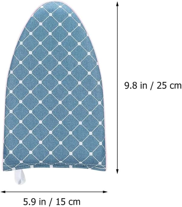 2 st värmebeständiga strykvantar med polyestersvampnätmaterial, flexibelt grepp, säkra att använda, blandade