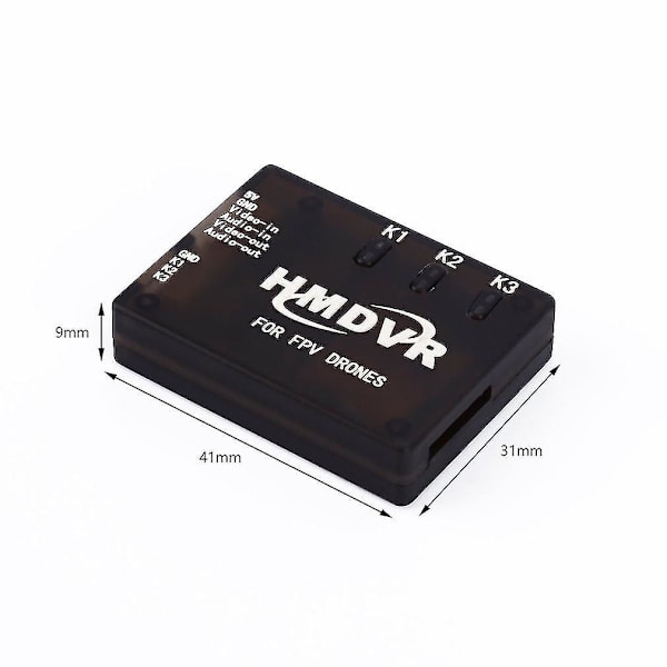 HMD VR Mini digital videoopptaker 30fps for FPV-droner