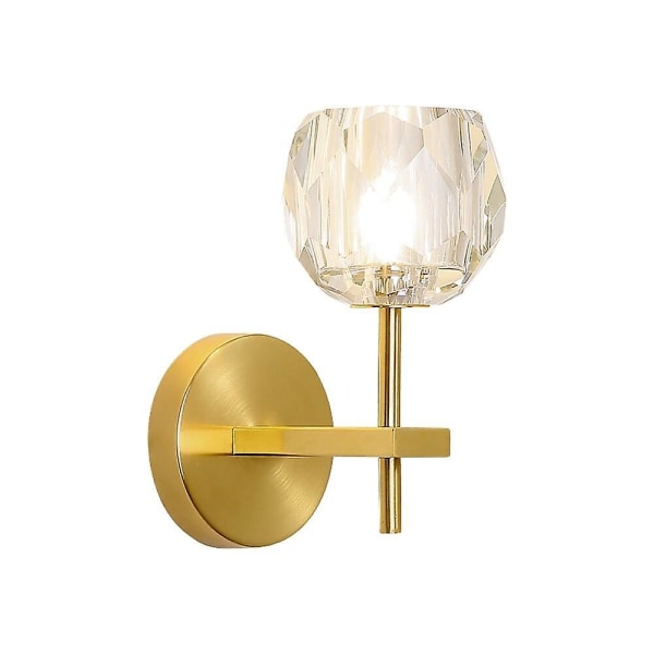 LED Moderne Vægslampe Krystal Guld Soveværelse Jern 7w