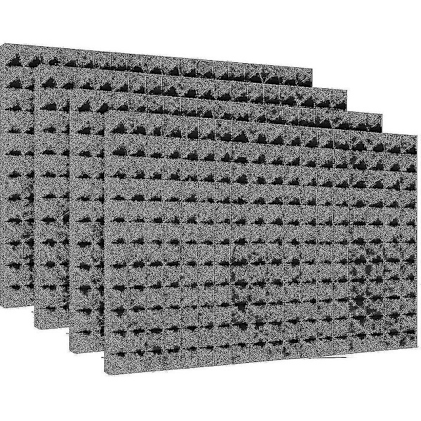24 st 30x30x2,5 cm Ljudisolering Bomull Ljudisoleringsskum