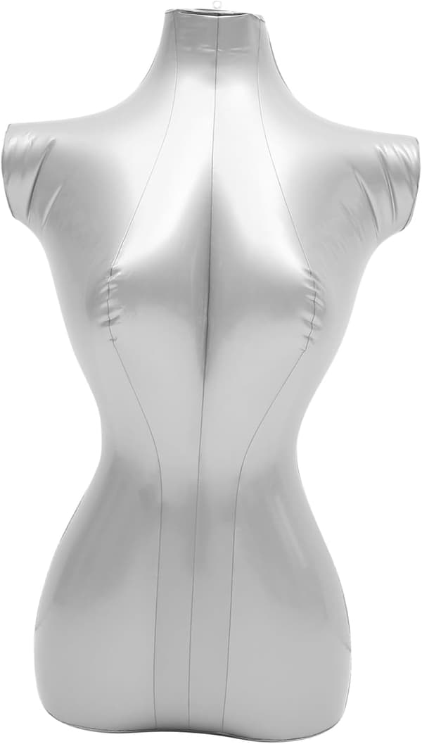 PVC Mannequin Displaymodell Halvkropp Klær Display Mannequin Torso for Butikk