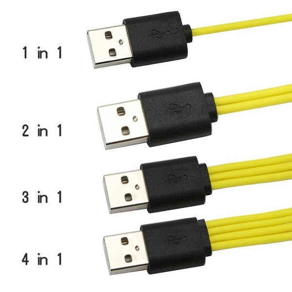 Znter Micro USB-kabel for oppladbare batterier