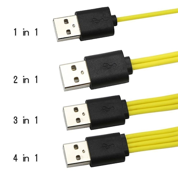 Znter Micro USB-kabel for oppladbare batterier