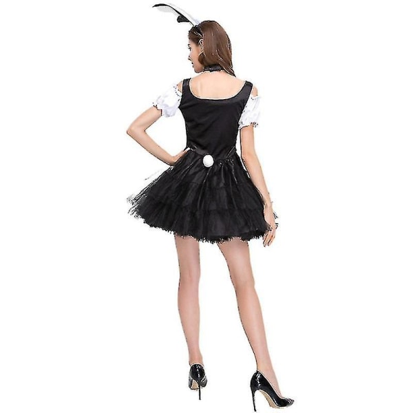 Snygg Kanin-Tuxedo Kostym Öron Set XL