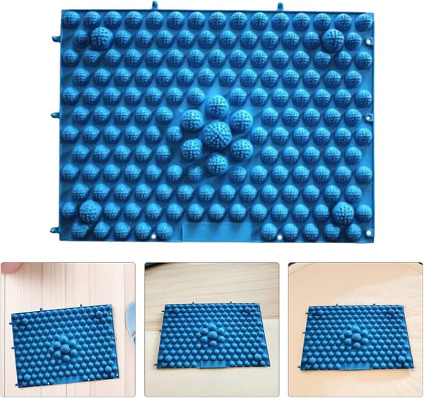 Mattfotmassagedyna Tpe Material Pebble Mat för stressavlastning
