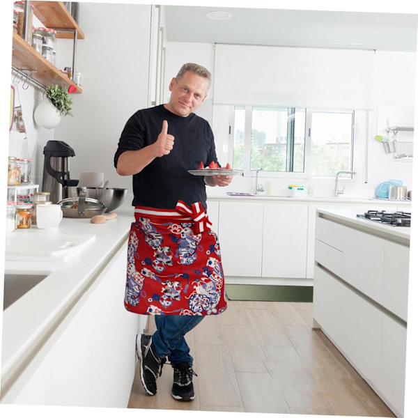 Sushi Forklæde Halv Talje Forklæde Bageforklæde Kokkeforklæde