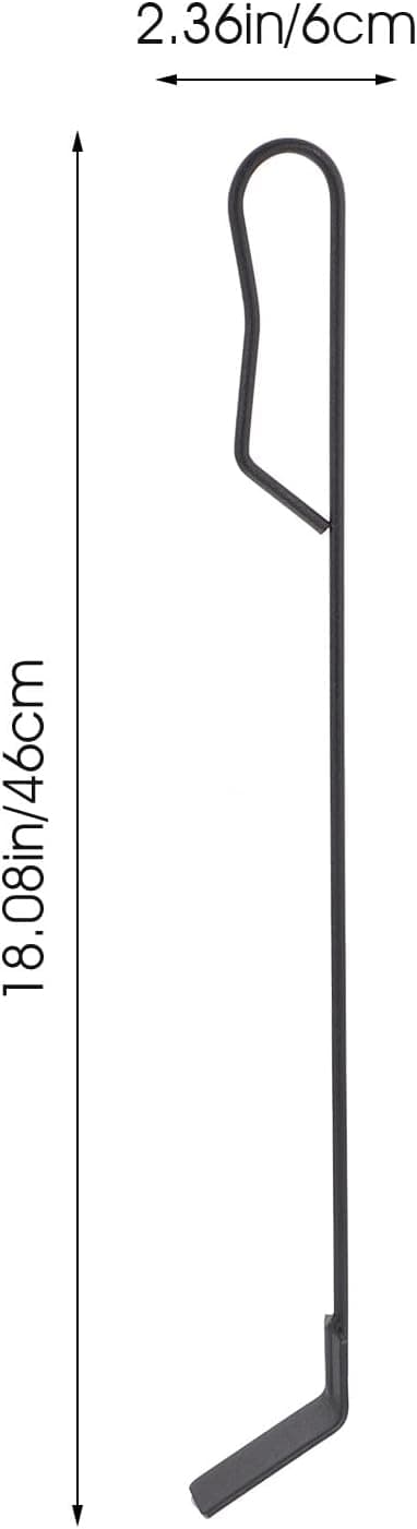 Grill Askespade Lett Ergonomisk Design Jernlegering