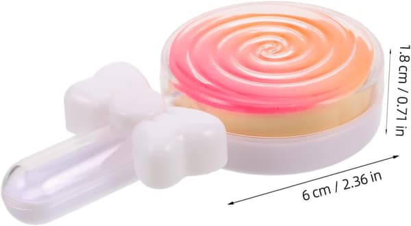 Slikkepind Puff Makeupsvamp til Foundation Blød Kosmetisk Puff til Setting Powder til Ansigtskonturering Våd Tør Brug