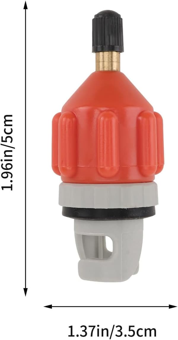 Kajakkpumpeadapter Luftadaptersett med eikeplatefeste Multifunksjonell