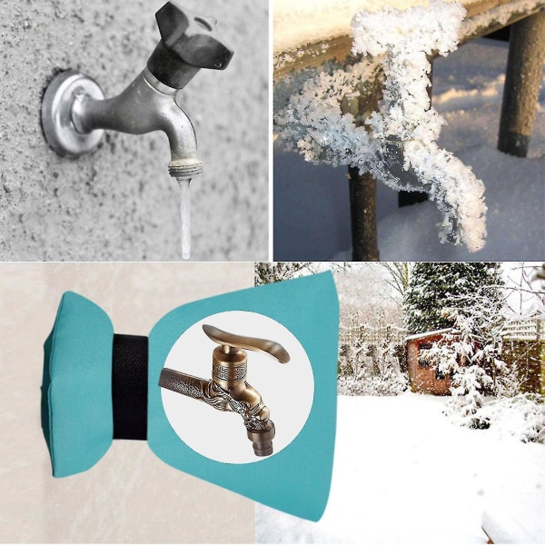 2 stk. Vandhanedæksel Vandhane frysebeskyttelse til vandhane udendørs  vandhanestrømper ca2c | Fyndiq
