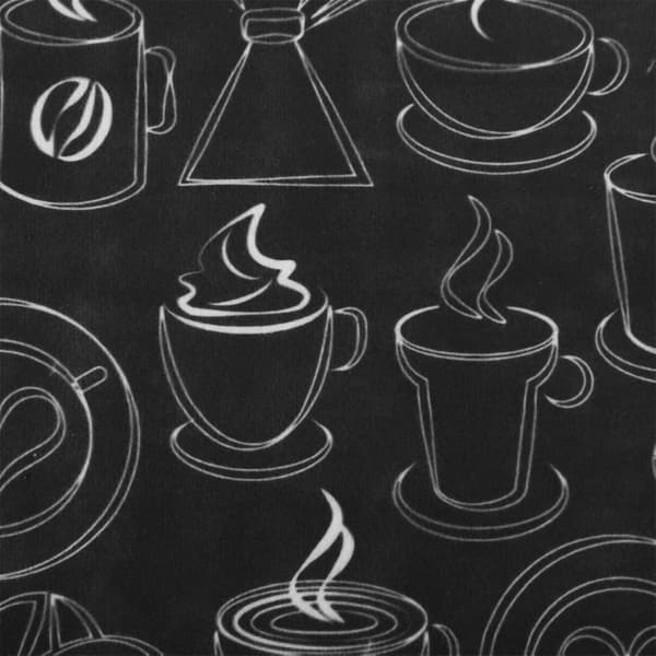 Kaffeoppvaskmatte Kaffemaskinmatte Svart Absorberende Sklisikker Multifunksjonell Matte