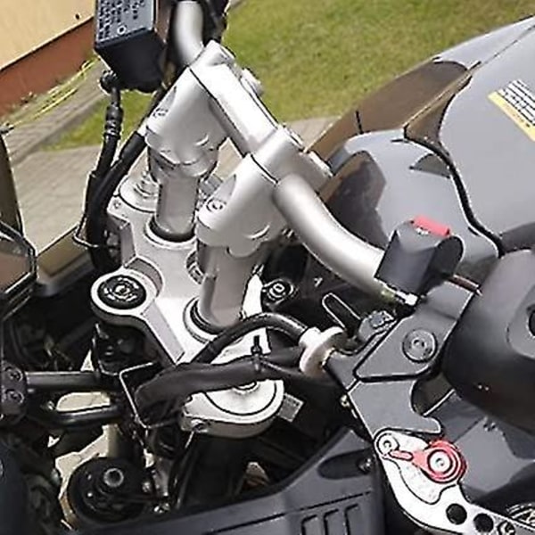 Handlebar Riser, 22mm Universal Motorcykel Handle Bar Riser Styrklämma