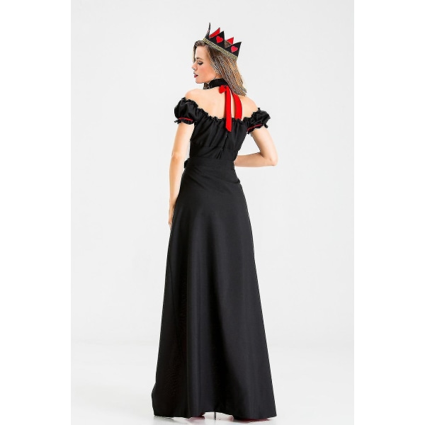 Hjerter Dame Kostyme Uniform Kostyme L