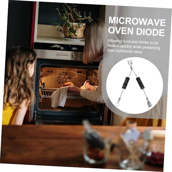Universelt mikrobølgeovn diode kit 10 stk sæt højspændings diode erstatning til ovn kompakt