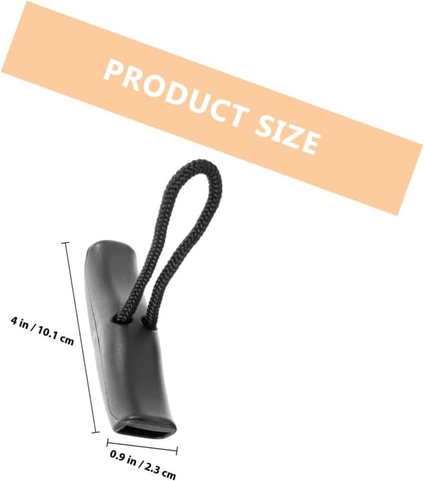 4 sett kajakk trekkhåndtak med tau, solid ergonomisk kano håndtaksett