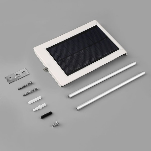 20 LED Ultra-tynn Solcelle-sensor Vegglampe Utendørs