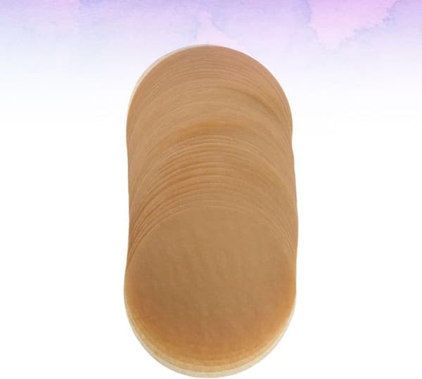 Bakepapir tilfeldig farge bakeark 7 tommer runde 100 stk