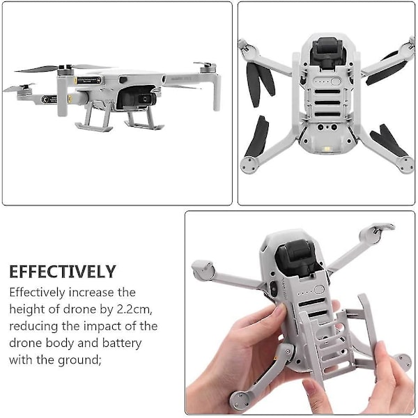 Drone Landningsställ Drone Ben Tillbehör (grå)(1st)