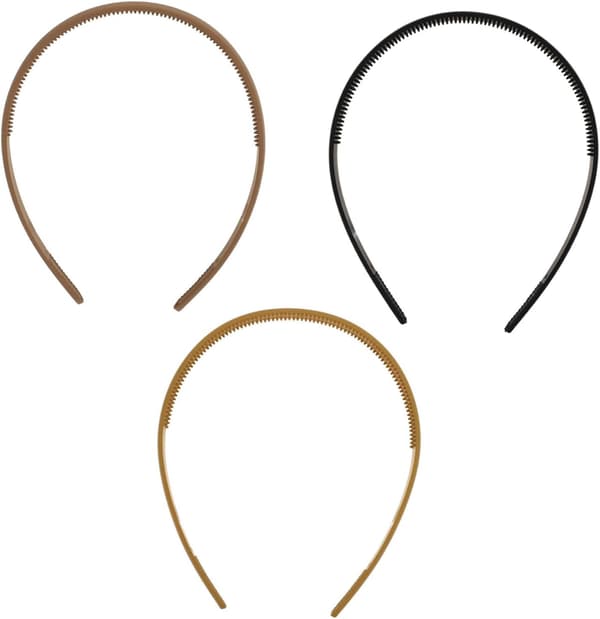 3 stk. ansigtsvask hårbånd kvinder elastisk makeup hovedbeklædning hårtilbehør
