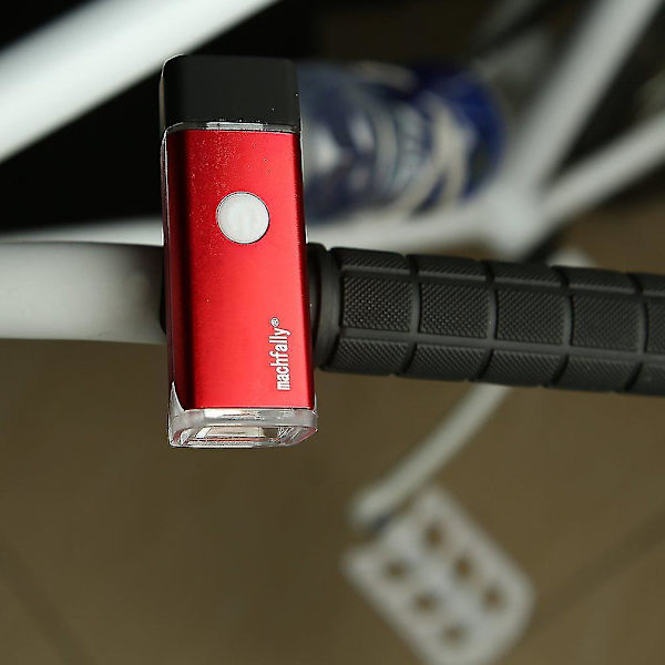 Bærbar sykkel LED vanntett USB-ladbare hodelys sikkerhet