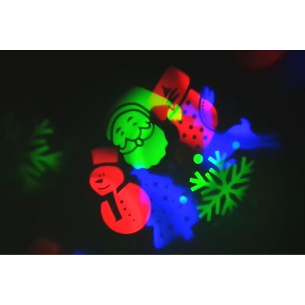Fjärrstyrd RGB LED Vattenvågs-Ripple-Effekt Scenbelysning