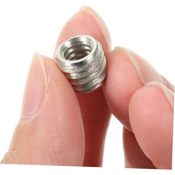 Passar 10st Mikrofonstativ Adapter 3/8 till 1/4 Skruvgänga Adapter