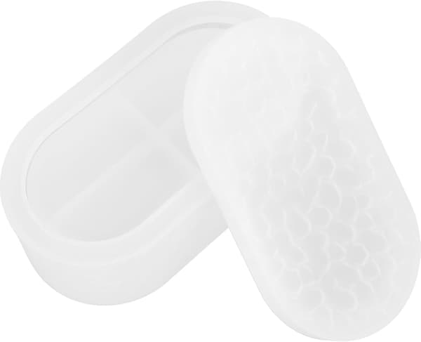 Kosmetikkboksform DIY silikonform for smykkelaging og oppbevaring