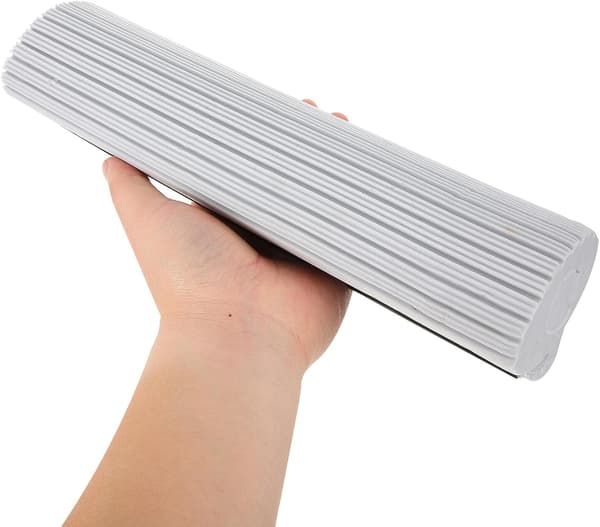 2 st absorberande svampmopphuvudpåfyllningar 33 cm rullmoppbyte