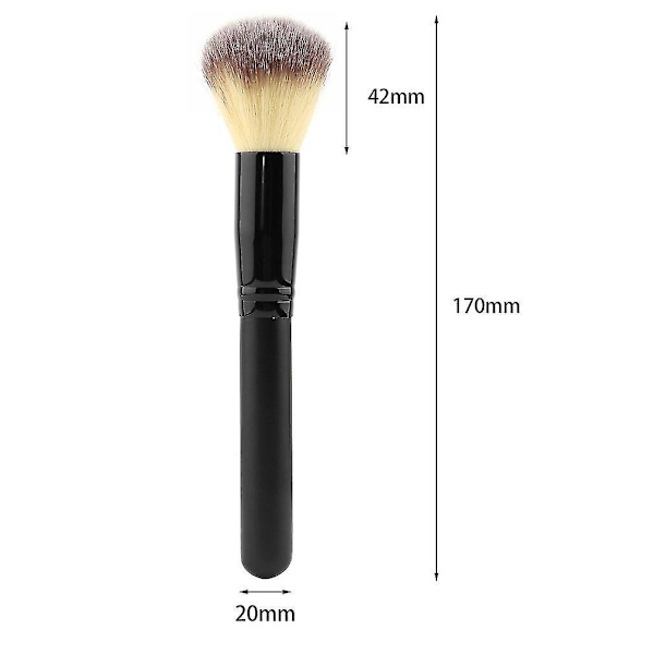 Kvinnlig Kosmetisk Fiberpuder Foundation Blush Stipple
