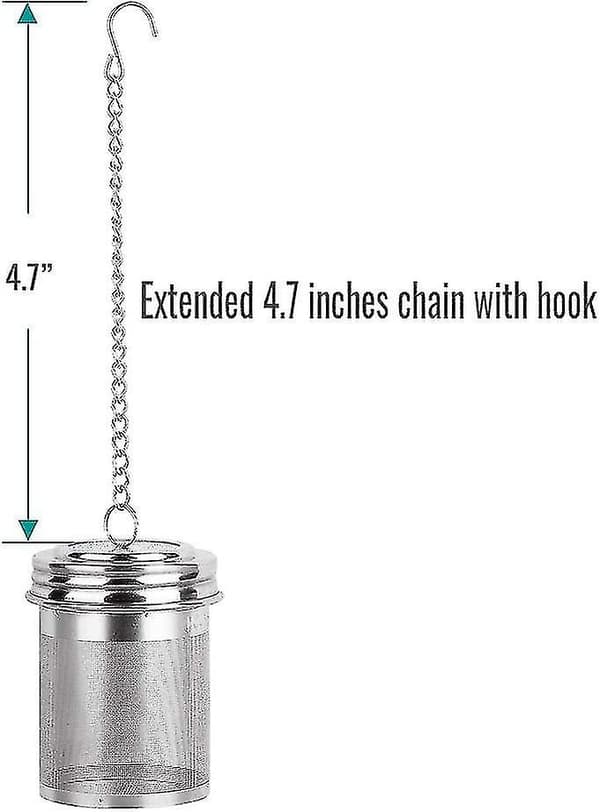House Again Teekula Infuser Matlagning Infuser, Extra Fint Nät Teekula Trådad