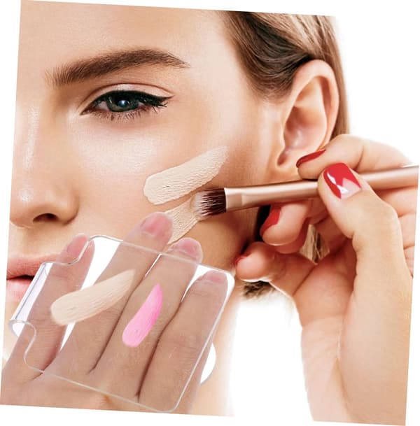 Makeup Mixing Palettes Letvægts Ergonomisk Design Akryl 2 stk