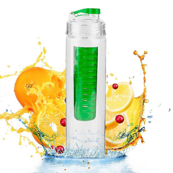 800ml Bærbar Sykkel Sport Fruktinfuserende Vannkopp