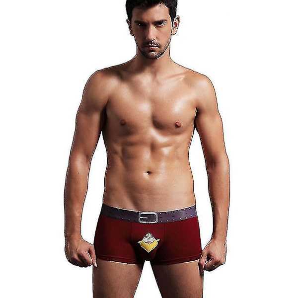 Bloom The Love Miesten Alusvaatteet Bambu Cartoon Boxer Alushousut