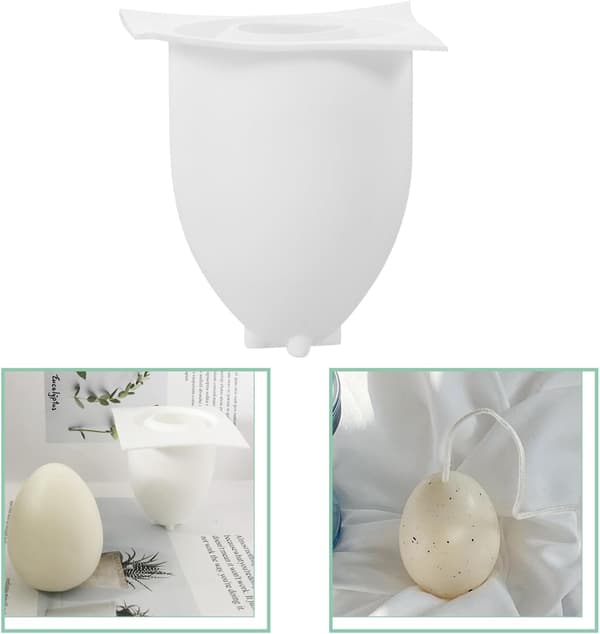 Duftlysform DIY Lysform for påskeeggform Håndverksscenarier