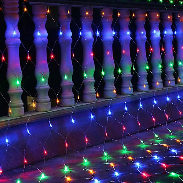 Ulkoilmaverkko-LED-valosarja 3x2m Koristeluun