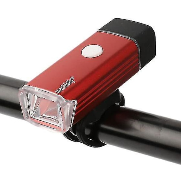 Cykelstrålkastare USB Laddning Cykel Framljus Cykel Nattridning Ficklampa Cykelutrustning Tillbehör