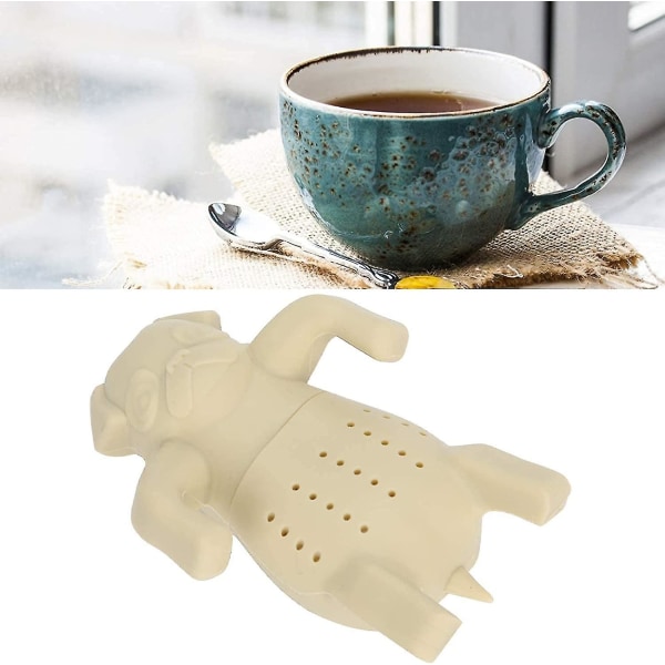 Pug-formad Teinfuser, Silikon Teinfuser/Teasil, Lösbladsteinfuser
