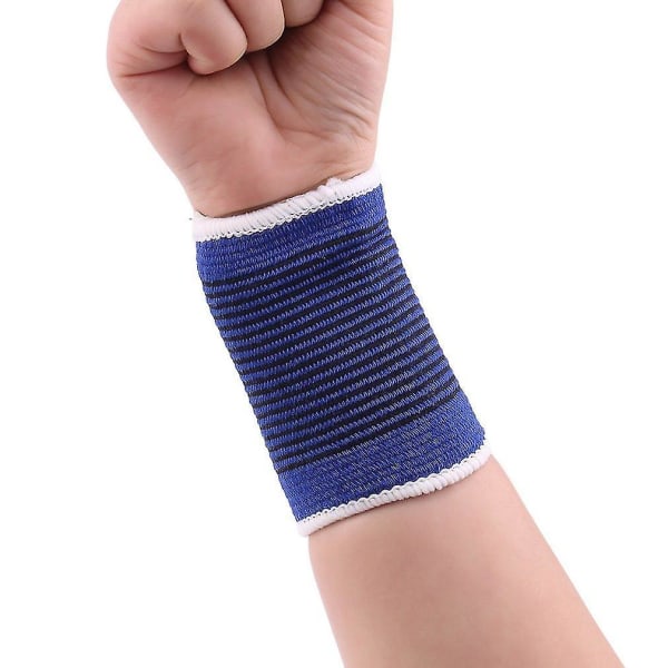 1 par elastisk åndbar håndledsstøtte bøjle ærme