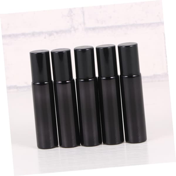 10 stk. Glas Massage Rollerflaske til æterisk olie Roller Makeupflaske til hjemmerejse underpakke tilfældig farve