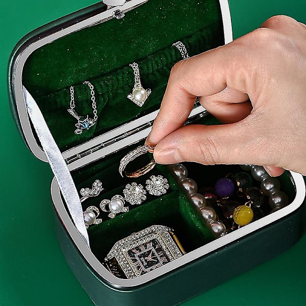 Smykkeorganisatorboks, Smykkeskrin Mini Smykkeskrin Reisesmykkeskrin