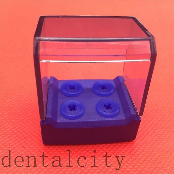 Dental Plastic Holder Case High Speed Burs Implant Drill