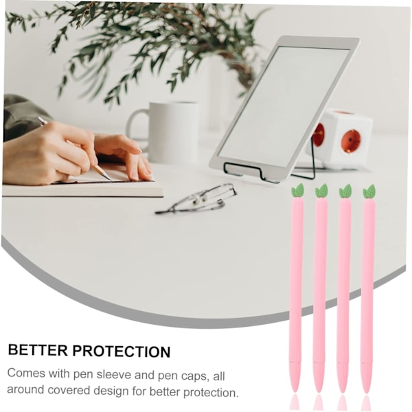 Beskyttelsesetui for Stylus Penn Silikonhylser Stylus for 2 Beskyttende grep