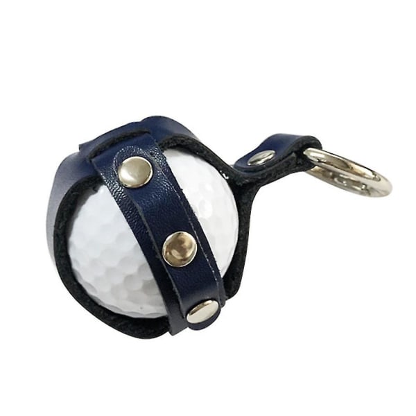 Minigolfpallolaukun cover keinonahkainen kannettava pidike, nopea pääsy, tyylikäs Soft1 kpl - musta