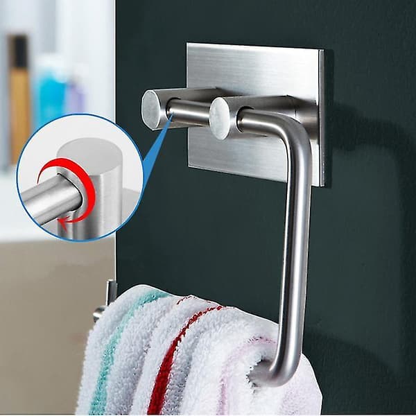 Rustfri Selvklæbende Toiletpapirholder i Rustfrit Stål