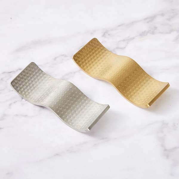 1 stk spisepinnholder spisepinnholder i rustfritt stål sklisikker solid elegant design